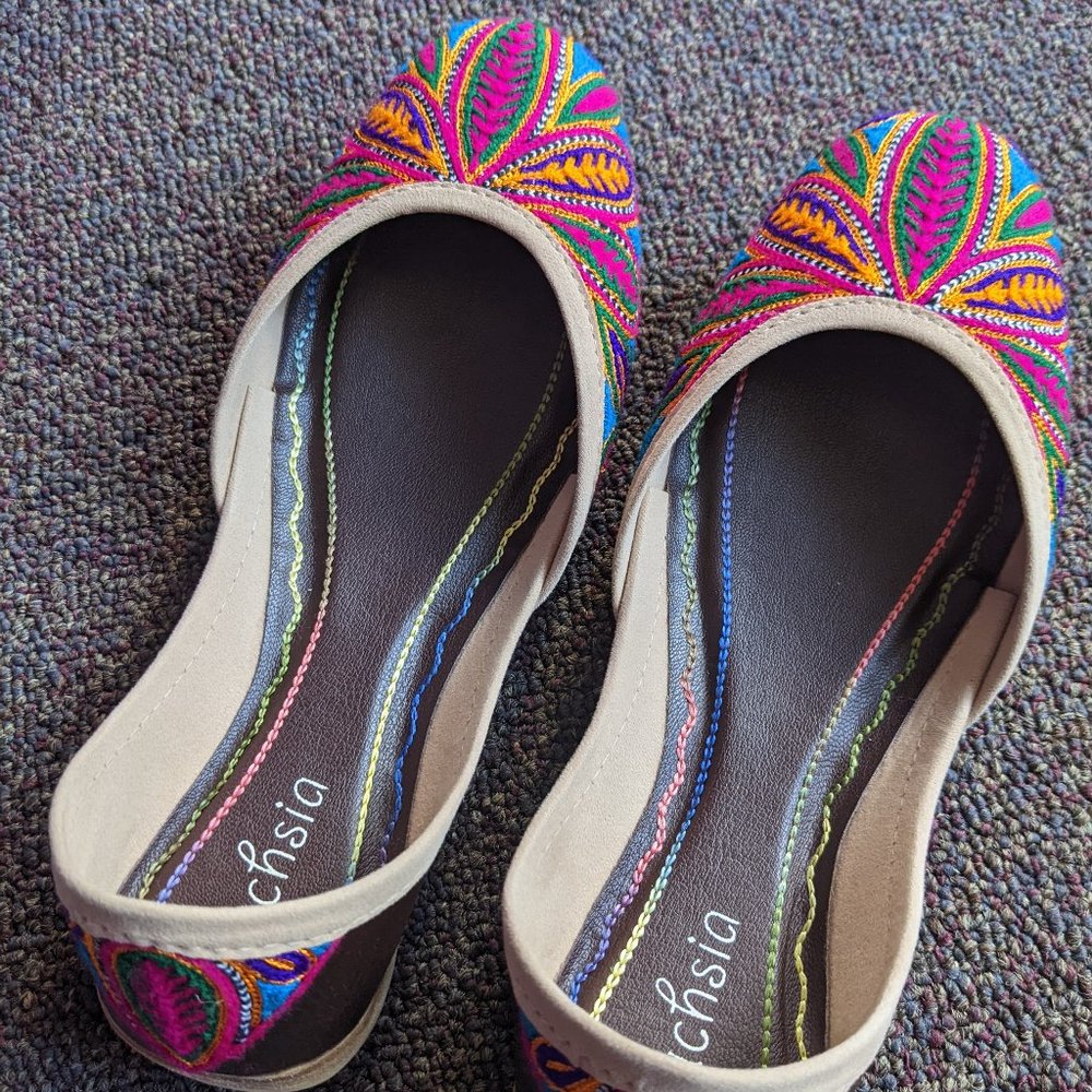 Fuchsia Brand Olivia Flats